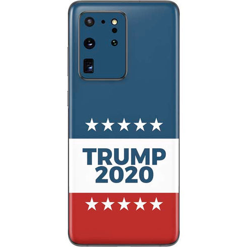 Trump 2020 Red White and Blue Galaxy S20 Ultra 5G Skin