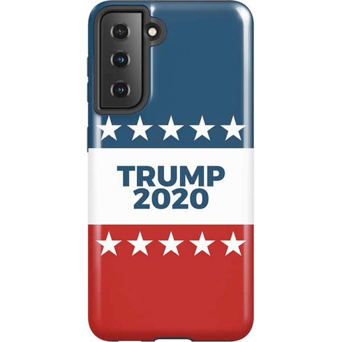 Trump 2020 Red White and Blue Galaxy S21 5G Pro Case