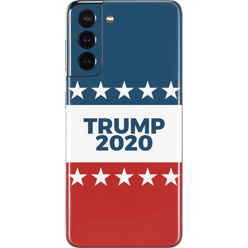 Trump 2020 Red White and Blue Galaxy S21 5G Skin