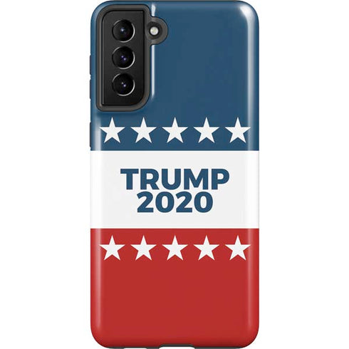 Trump 2020 Red White and Blue Galaxy S21 FE Pro Case