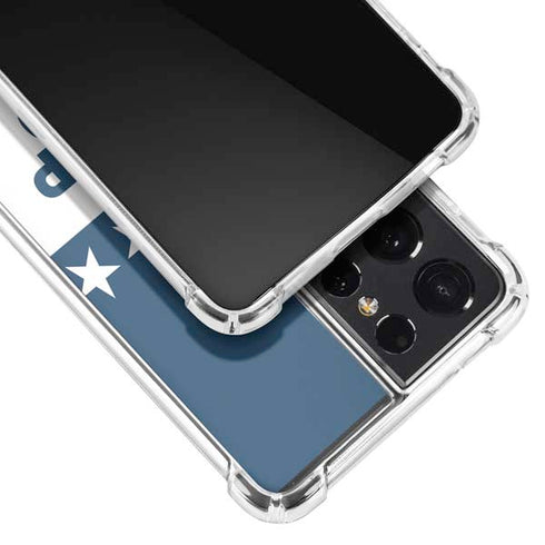 Trump 2020 Red White and Blue Galaxy S21 Ultra 5G Clear Case