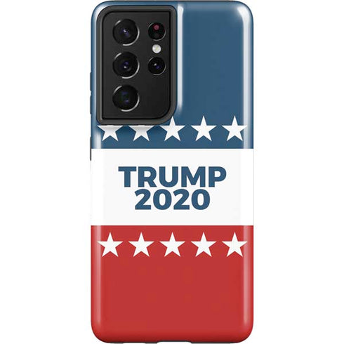 Trump 2020 Red White and Blue Galaxy S21 Ultra 5G Pro Case