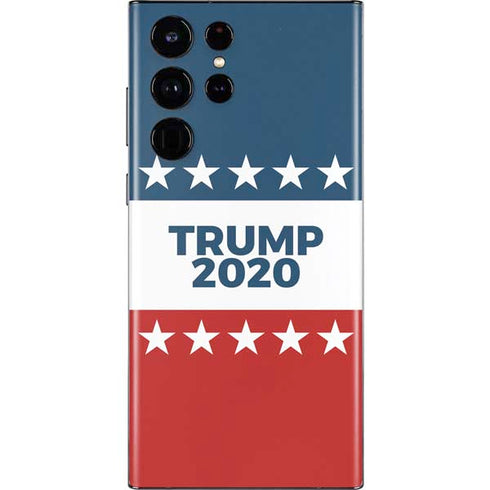 Trump 2020 Red White and Blue Galaxy S22 Ultra Skin