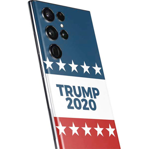 Trump 2020 Red White and Blue Galaxy S22 Ultra Skin