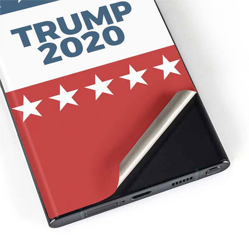Trump 2020 Red White and Blue Galaxy S22 Ultra Skin