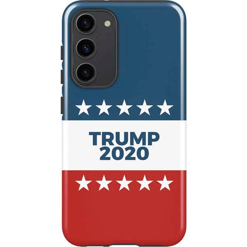 Trump 2020 Red White and Blue Galaxy S23 Plus Pro Case