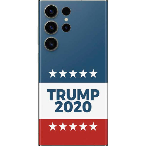 Trump 2020 Red White and Blue Galaxy S23 Ultra Skin