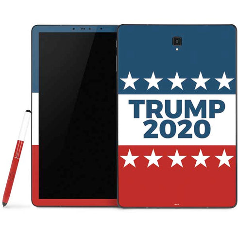 Trump 2020 Red White and Blue Samsung Galaxy Tab Skin