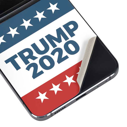 Trump 2020 Red White and Blue Galaxy Z Flip5 5G Skin