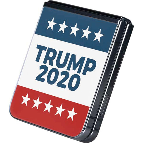Trump 2020 Red White and Blue Galaxy Z Flip5 5G Skin