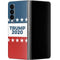 Trump 2020 Red White and Blue Galaxy Z Fold4 5G Skin