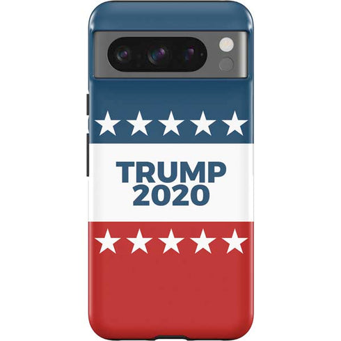 Trump 2020 Red White and Blue Google Pixel 8 Pro Impact Case