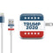Trump 2020 Red White and Blue iPad Charger (10W USB) Skin