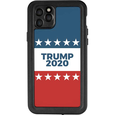 Trump 2020 Red White and Blue iPhone 11 Pro Max Waterproof Case
