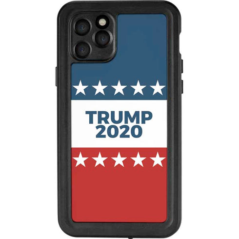Trump 2020 Red White and Blue iPhone 11 Pro Waterproof Case
