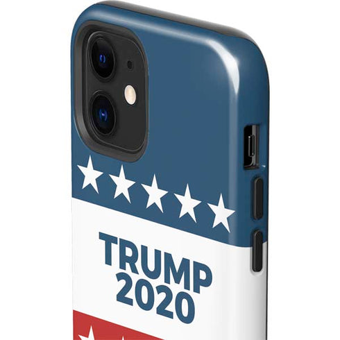 Trump 2020 Red White and Blue iPhone 12 Impact Case