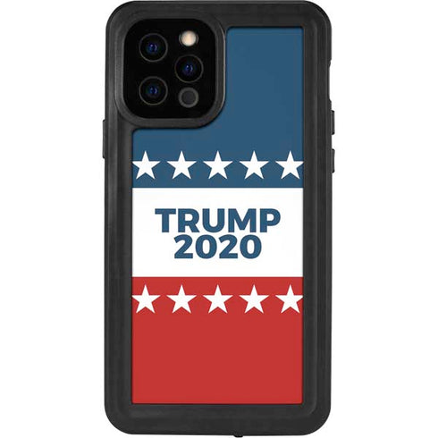 Trump 2020 Red White and Blue iPhone 12 Pro Waterproof Case