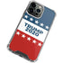 Trump 2020 Red White and Blue iPhone 15 Pro Clear Case