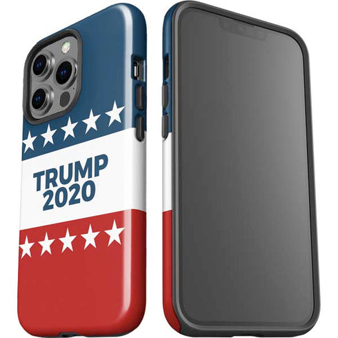 Trump 2020 Red White and Blue iPhone 14 Pro Impact Case