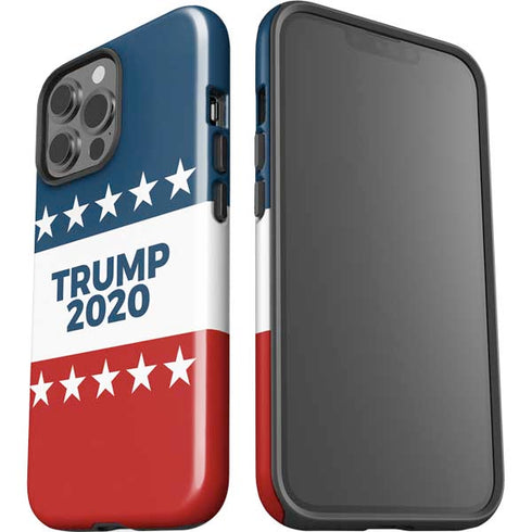 Trump 2020 Red White and Blue iPhone 15 Pro Max Impact Case