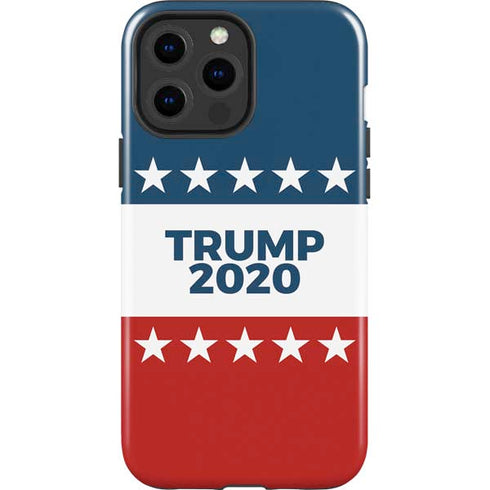 Trump 2020 Red White and Blue iPhone 15 Pro Max Impact Case