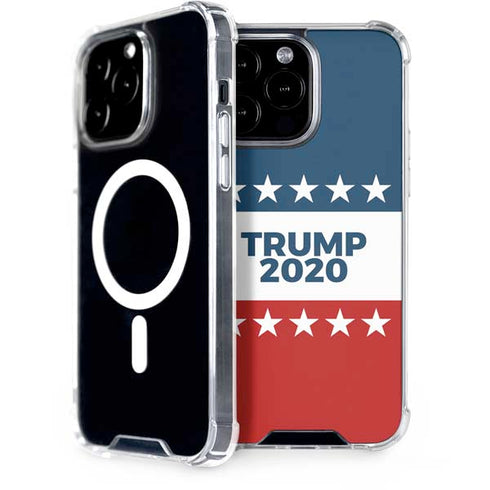 Trump 2020 Red White and Blue iPhone 15 Pro Max MagSafe Case