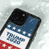 Trump 2020 Red White and Blue iPhone 14 Pro Waterproof Case