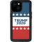 Trump 2020 Red White and Blue iPhone 15 Waterproof Case