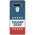Trump 2020 Red White and Blue LG Stylo 6 Clear Case