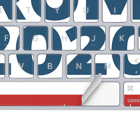 Trump 2020 Red White and Blue Magic Keyboard Skin