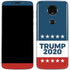 Trump 2020 Red White and Blue Moto E5 Plus Skin