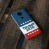 Trump 2020 Red White and Blue Moto E5 Plus Skin
