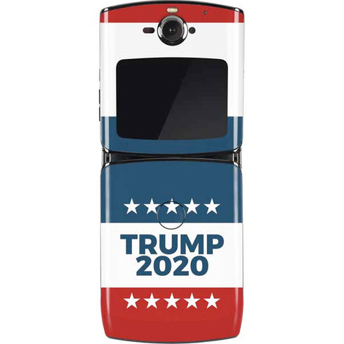 Trump 2020 Red White and Blue Motorola RAZR Skin