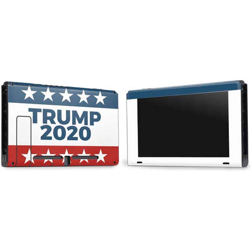 Trump 2020 Red White and Blue Nintendo Switch Bundle Skin