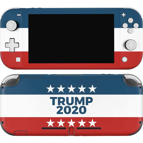 Trump 2020 Red White and Blue Nintendo Switch Lite Skin