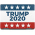 Trump 2020 Red White and Blue Notebook 9 Pro 13in (2017) Skin