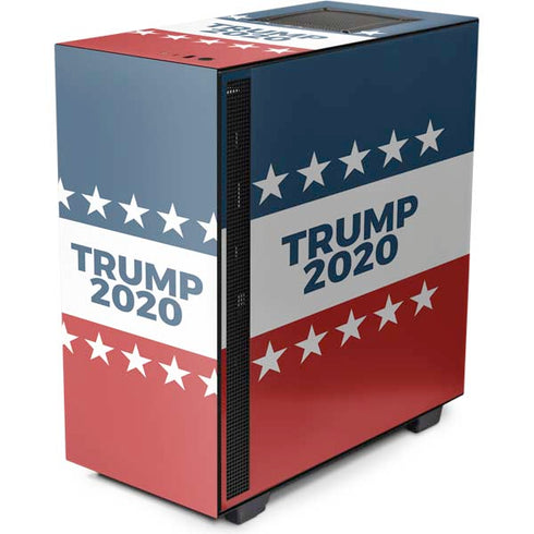 Trump 2020 Red White and Blue NZXT H510 Compact ATX Mid-Tower Case Skin