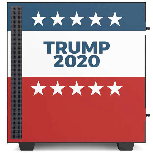 Trump 2020 Red White and Blue NZXT H510 Compact ATX Mid-Tower Case Skin