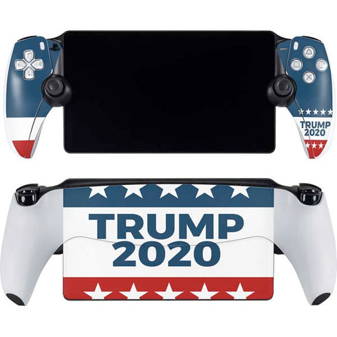 Trump 2020 Red White and Blue PlayStation Portal Remote Player Skin
