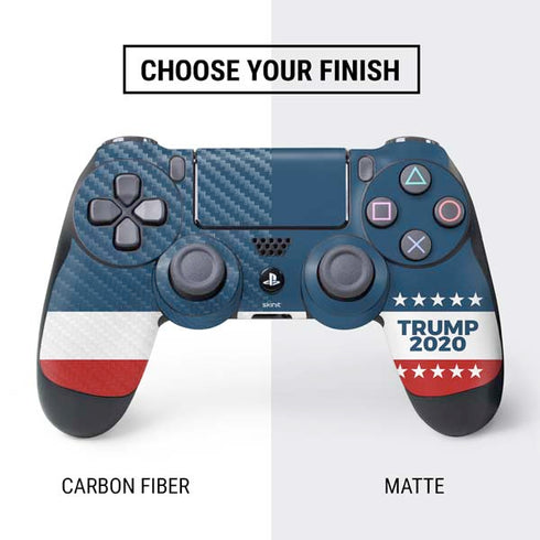Trump 2020 Red White and Blue PS4 Controller Skin