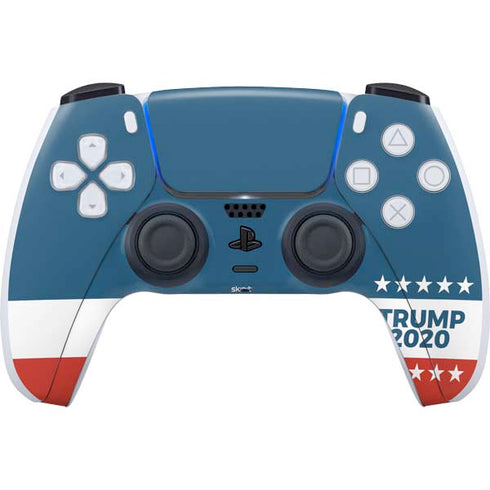Trump 2020 Red White and Blue PS5 Controller Skin