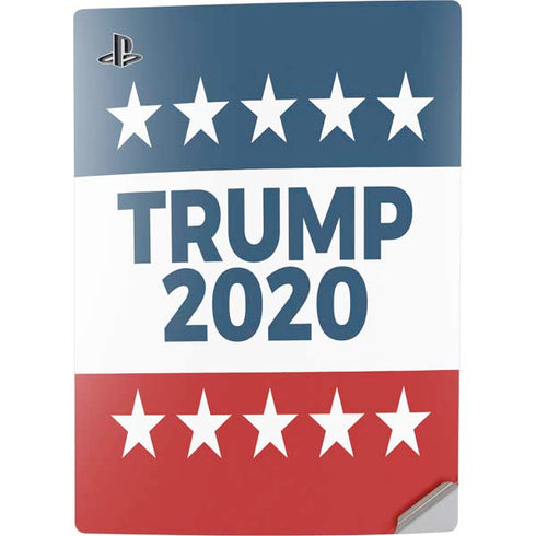 Trump 2020 Red White and Blue PS5 Digital Edition Console Skin