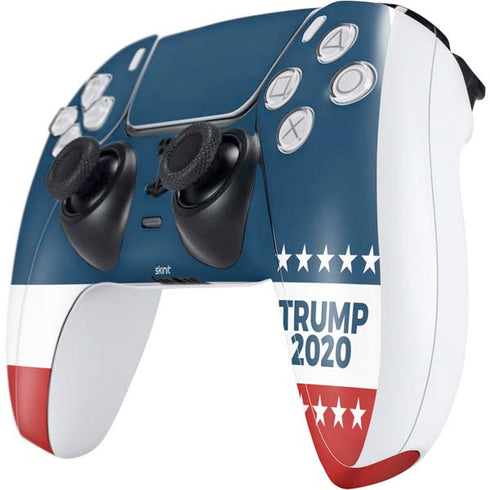 Trump 2020 Red White and Blue PS5 Controller Skin