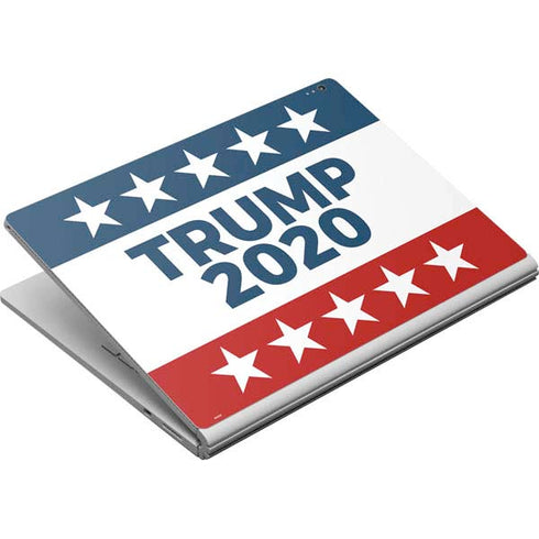 Trump 2020 Red White and Blue Surface Book Skin
