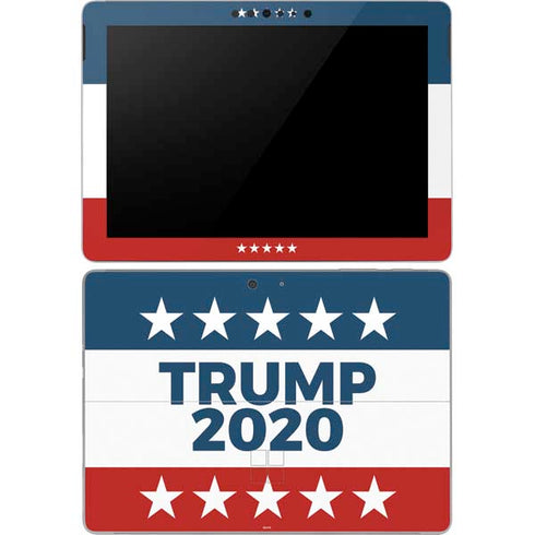 Trump 2020 Red White and Blue Surface Go Skin