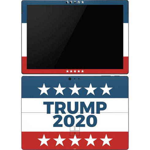 Trump 2020 Red White and Blue Surface Pro 6 Skin