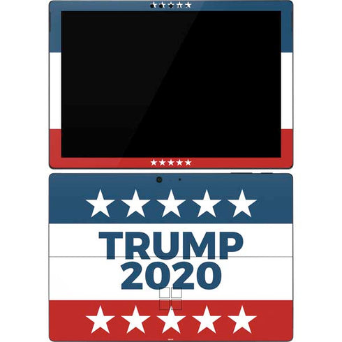 Trump 2020 Red White and Blue Surface Pro 7 Skin