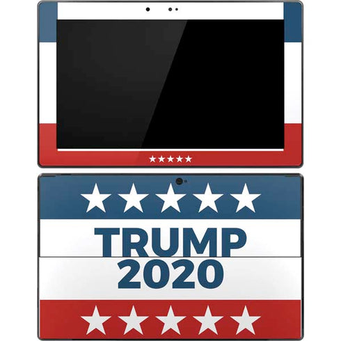 Trump 2020 Red White and Blue Surface Pro Tablet Skin
