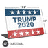 Trump 2020 Red White and Blue Universal Laptop 17in (13.8 x 10in) Skin