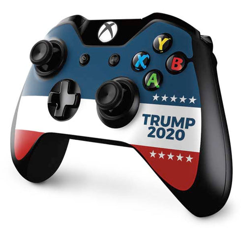 Trump 2020 Red White and Blue Xbox One Controller Skin